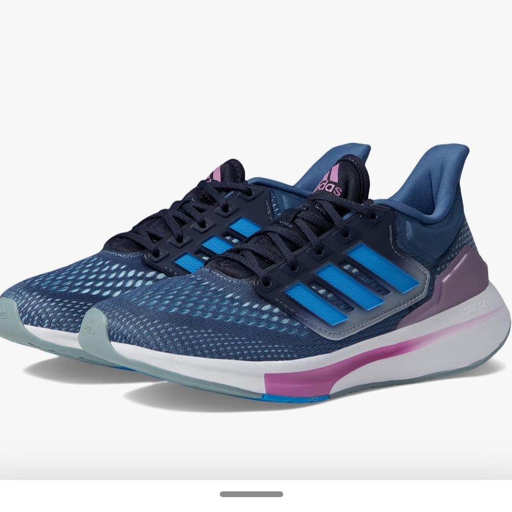 Adidas Women's Athletic Shoes in Blue and Pink